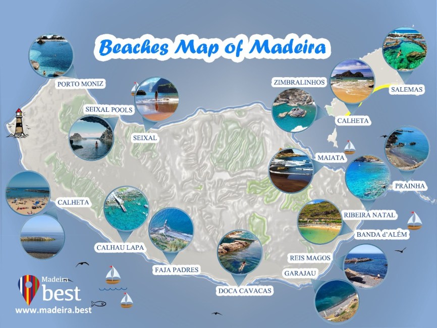 Best Beaches & Natural Swimming Pools on Madeira Island
